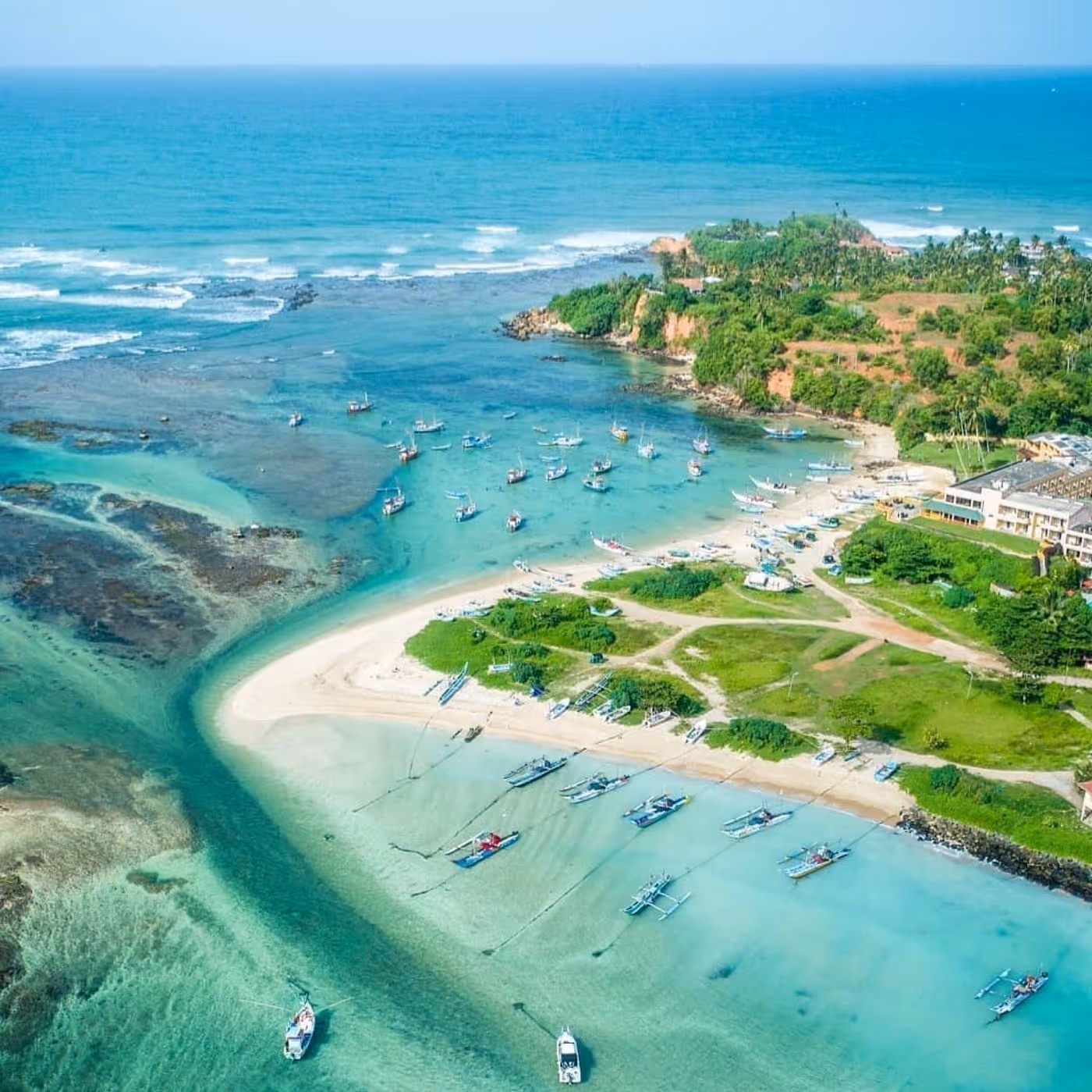 Plage de Weligama, Sri Lanka