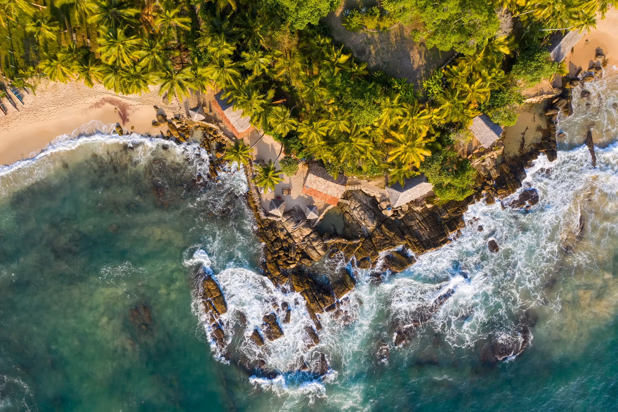 Vue aérienne, Sri Lanka